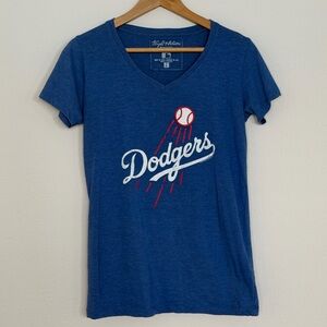 Wright & Ditson Blue V-Neck T-Shirt